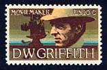 D.W. Griffith Issue United States, 1975
